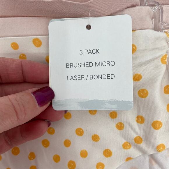 Tranquil & True Bikini Panties Size 3X Brushed Micro Laser Bonded 3 Pack - Picture 5 of 7